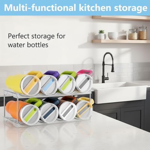 Stackable Water Bottle Organizer for Stanley 40 oz Tumbler