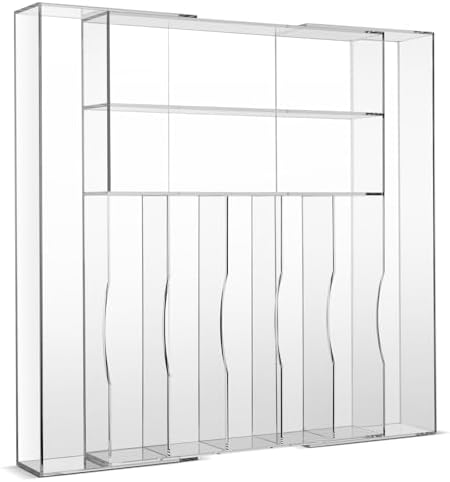 Clear Acrylic Drawer Organizer for Kitchen Utensils and Flatware