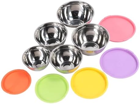 Keenso Stainless Steel Mixing Bowls with Lids