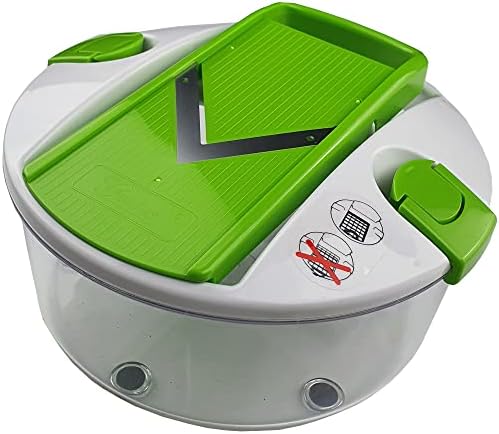 Kitchen Mandolin Slicer, Slicer and Grater, Stainless Steel Blades