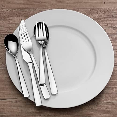 Mikasa, Delano Flatware Service for 4, 20 Piece Set, 18/0 Stainless