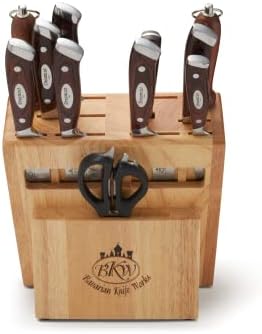 Bavarian Knife Works 19-Piece Kitchen Knife Set