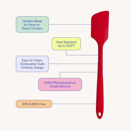 GIR Premium Silicone Kitchen Spatula – Ultimate, 11IN, Navy