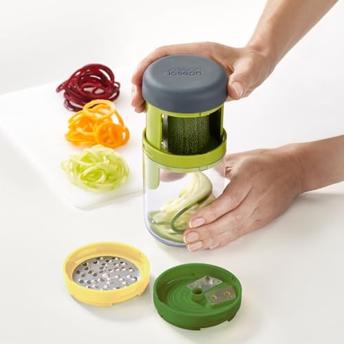 Joseph Joseph Spiro Hand Held Vegetable Slicer Spiralizer, Spaghetti