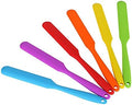 6 Pcs Small Silicone Spatulas,Silicone Wax Stick Jar Spatula