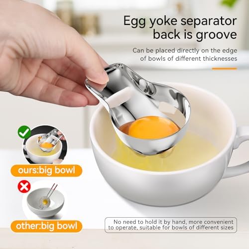 Stainless Steel Egg Yolk Separator