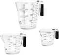Dalup Measuring Cup Set – Clear Plastic Liquid Measuring Cups