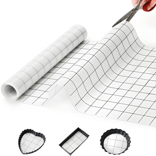 Covzoe Silicone Baking Mat Roll, 12 In x 8 FT Heat Resistant Pastry
