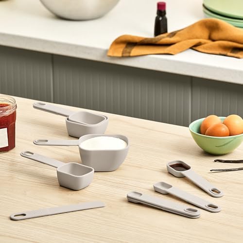 bella 9 Pc Nested Measuring Cup & Spoon Set, BPA & BPS-free nylon