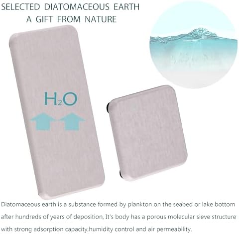 NiuYichee Set of 4 Diatomite Dish Soap Stone Trays
