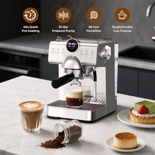 20 Bar Hot & Cold Brew Espresso Coffee Maker