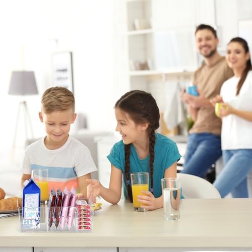 Puricon 2 Pack Pantry Storage Bins for Kitchen Fridge