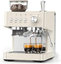 15 Bar Espresso Machine with Built-in Coffee Grinder