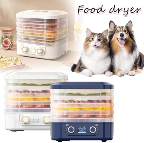 Food Dryer Machine with 5 Trays, White
