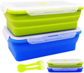 Extra Large Collapsible Silicone Food Storage Containers With Lids