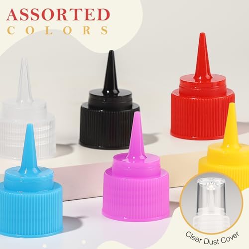 YGDZ 10-Piece Icing Writer Squeeze Bottles, 1, 2 and 4 Ounces