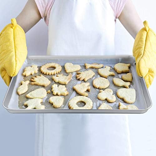 P&P CHEF 19.6 Inch Baking Sheet with Rack Set, Pans with Flat Racks