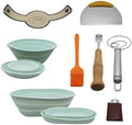 Sourdough Starter Kit - Bread Baking Supplies with Silicone Proofing