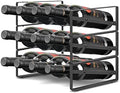 PAFISH 3 Tier Tabletop Stackable Wine Rack,Countertop for Kitchen