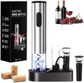 Electric Wine Opener Set, Battery Operated Automatic Corkscrew with