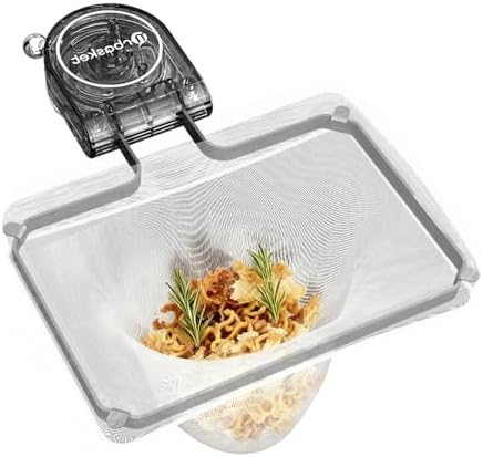 Sink Strainer Basket with Replaceable Filter Mesh Bag