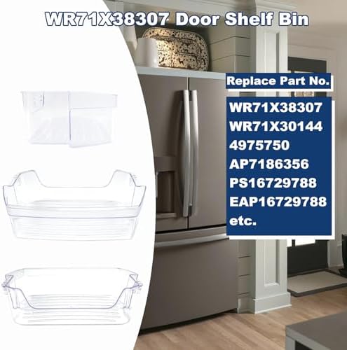 WR71X38307 Door Shelf Bin Compatible with ge refrigerator
