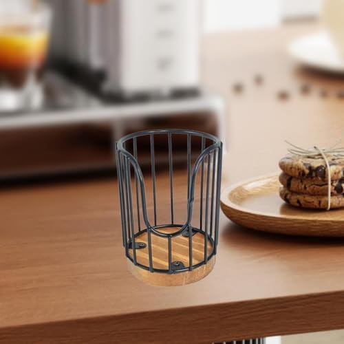 Coffee Filter Holder Basket Container, Organizer Iron Dispenser Coffee