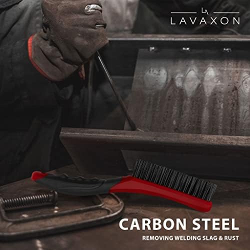 Lavaxon Wire Brush Set, 10 Inches, Pack of 2