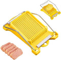 Heavy Duty Luncheon Meat Slicer, Egg Cutter with 14 Precise Slices