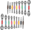 Magnetic Measuring Spoons Stainless Steel Double Sided Teaspoon Easy