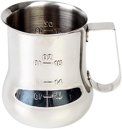 TrueCraftware- 24 oz Milk Frothing Pitcher Stainless Steel with
