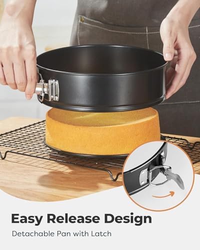 Springform Pan 10 Inch Nonstick,Springform Pans, Cheesecake Pan with