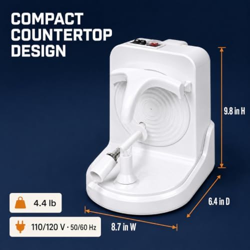 Electric Fruit & Vegetable Peeler, Automatic Countertop Machine