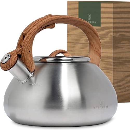 WALDWERK 2.4 Quart Stainless Steel Tea Kettle