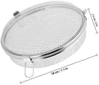 Dishwasher Basket Round Mesh Cutlery Storage Utensil Holder with Large