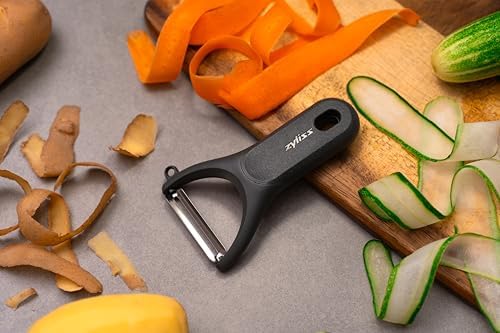 Zyliss Y Peeler – Extra-Hardened Stainless Steel Blade for Effortless