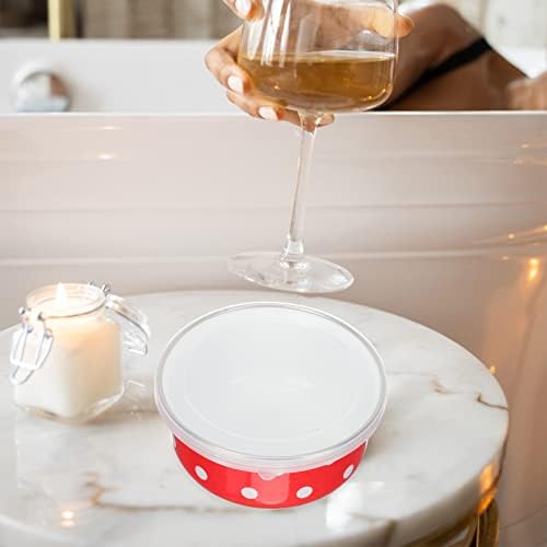 BESTonZON Food Storage Bowl Set with Lids 5-Pack 8.45 to 33.81 Oz