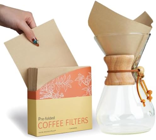 Bake Choice Coffee Filters, 5-13 Cups, for Pour-Over Coffee Makers