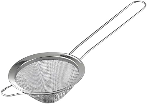 3-Piece Stainless Steel Fine Mesh Strainer Set - Conical Tea &