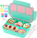 QQKO Bento Box for Kids Adults, School Toddler Lunch Box for Boys