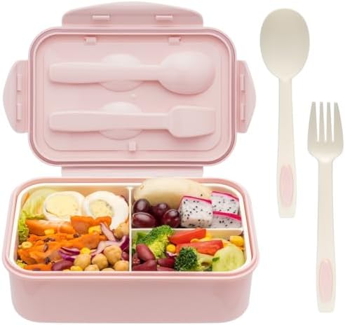 LOVINA Bento Boxes for Adults - 1100ML Bento Lunch Box Container For