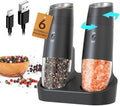 CIRCLE JOY Gravity Electric Salt and Pepper Grinder Set