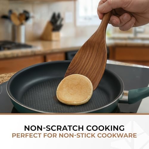 10-Piece Teak Wood Utensil Set with 3-Piece Ladles