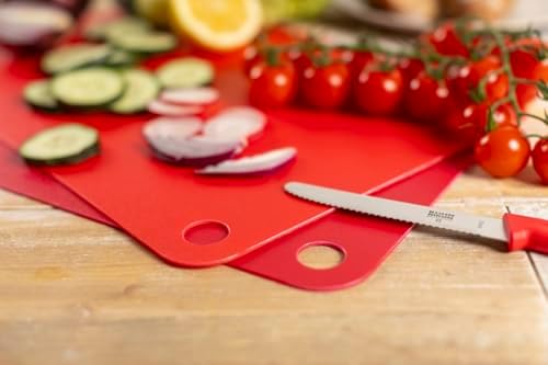 Kuhn Rikon Chopping Boards Set of 2 Red