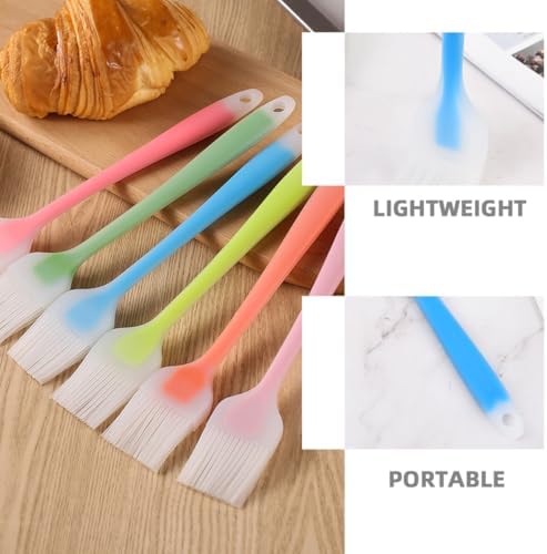 Sosoport 4pcs Silicone Barbecue Basting Brush Set, Heat Resistant Oil