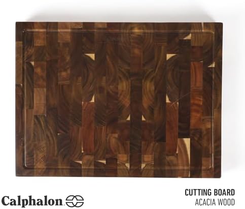 Calphalon Edge Guard Acacia Cutting Board, 20 x 15 Inches