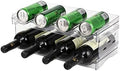 Acrylic Wine Rack for 8 Bottles/Cups - Freestanding Clear Modern