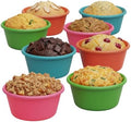 Bakerpan Silicone Reusable Muffin Liners for Baking, Non-Stick, Set of
