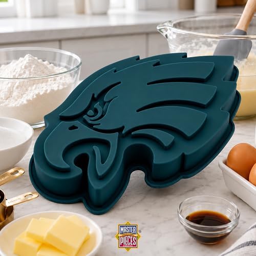 Masterpieces Fan Pans NFL Philadelphia Eagles Cake Pan, Officially
