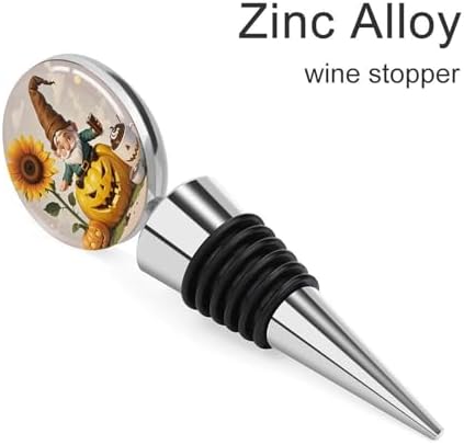 Decorative Pumpkin Wine Stopper Vacuum Alloy Wine Bottle Stopper